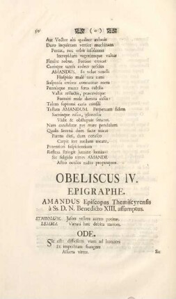 Obeliscus IV.