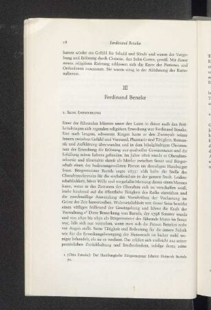 III Ferdinand Beneke