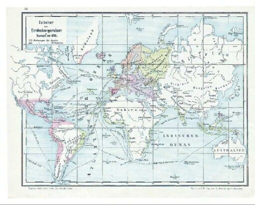 Zeitalter der Entdeckungsreisen & Europa um 1550
