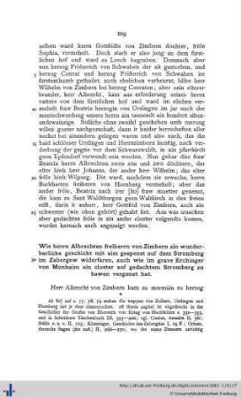 Wie herrn Albrechten freiherrn von Zimbern ain wunderbarliche geschicht … widerfaren...
