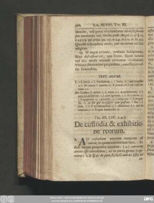 Tit. III. (IX. 3. 4.) De custodia & exhibitione reorum.