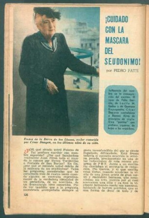 ¡Cuidado con la máscara del seudónimo!