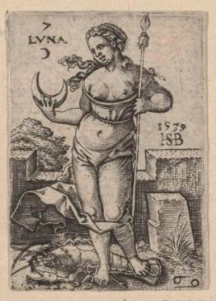 Luna, aus der Folge: Die sieben Planeten mit den Bildern des Tierkreises