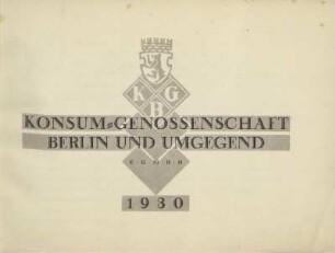 Konsum-Genossenschaft Berlin und Umgegend e.G.m.b.H