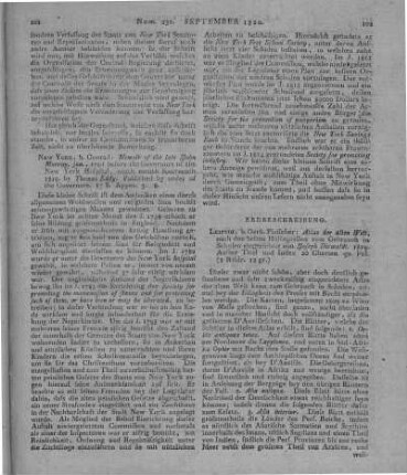 Dirwaldt, J.: Atlas der alten Welt. Leipzig: Fleischer 1819