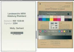 Entnazifizierung Gerhard Molly , geb. 19.03.1898 (Schlosser)