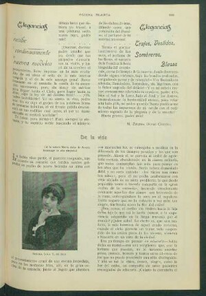 De la vida