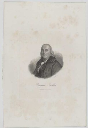 Bildnis des Benjamin Franklin