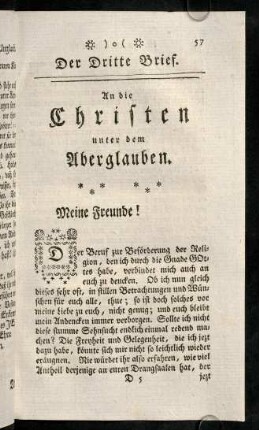 57-82, Der Dritte Brief.