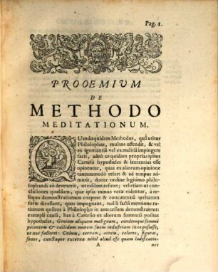 Exegesis in primam et secundam meditationem Cartesii