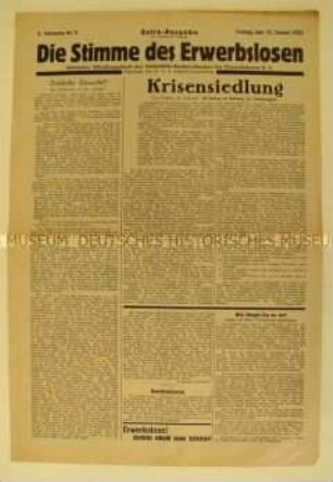 Mitteilungsblatt des Selbsthilfe-Siedler-Bundes der Erwerbslosen E.V.