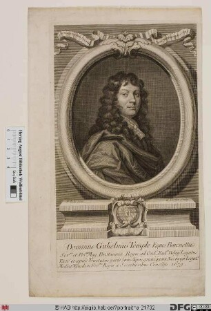 Bildnis Sir William Temple