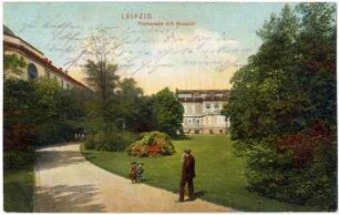 Leipzig : Promenade mit Museum