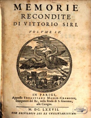 Memorie Recondite : Dall'Anno 1601. sino al 1640., 4