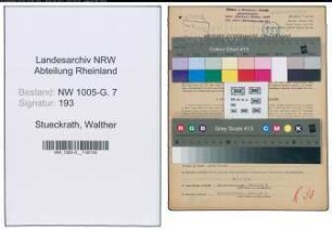 Entnazifizierung Walther Stueckrath , geb. 21.12.1897 (Beamter)