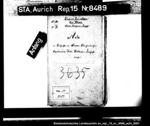 Die Wahl und Bestätigung der Deichrichter bei der Weener und Stapelmoorer Süderhammrichs-Deichacht