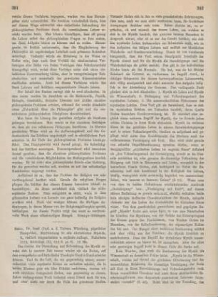 391-393 [Rezension] Zahn, Joseph, Einführung in die christliche Mystik