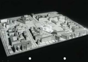 Jugendgästehaus für Berlin, Berlin-Charlottenburg (Diplomarbeit bei Willy Kreuer): Modellfoto