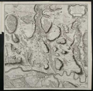 Pl. 9. Besondere Karte des Lagers Zu Coudun bei Compiegne,[...]