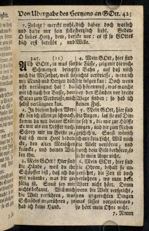 425-434, Von Ubergabe des Hertzens an Gott (§ 345 - 352)