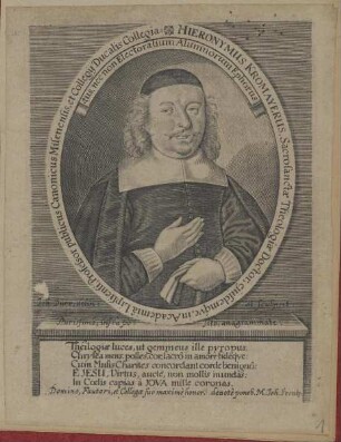 Bildnis des Hieronymus Kromayerus
