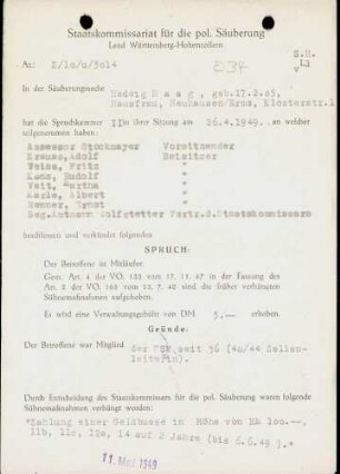 Haag, Hedwig
