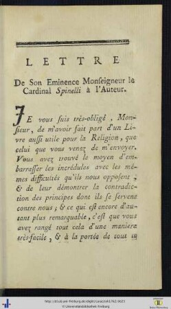 Lettre.