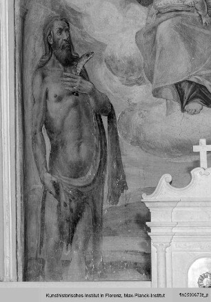 Madonna in der Glorie mit Heiligem Bartholomäus und Nikolaus von Bari