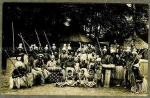 Afrikanische Krieger- und Stammesgesellschaft
