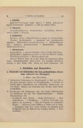 3. Geschichte und Staatslehre