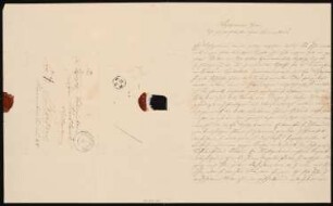 Herrenhaus, Lauchstädt: Brief