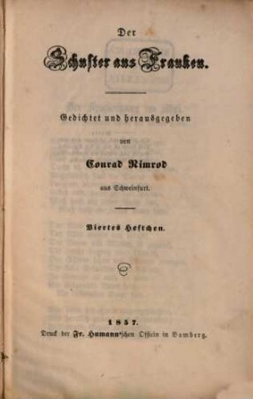 Der Schuster aus Franken, 4