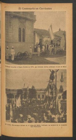 El Centenario en Corrientes - [Fotografías]