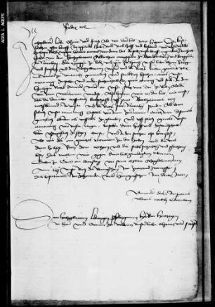 Kaiser Friedrich III. fordert den Pfalzgrafen Ludwig zu Veldenz auf, seine Botschaft auf Bartholomäus (Aug. 24) nach Nürnberg zu schicken.