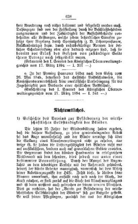 Nichtamtliches