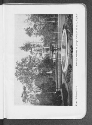 Kaiser Wilhelms-Platz. Nach einer Aufnahme der photogr. Anstalt von Jul. Peters, Bergedorf