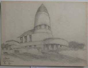 [Gebäude mit rundem Turm]
