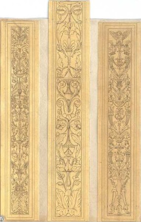 Lange, Ludwig; Lange - Archiv: VI.2 Renaissanceornamente - Ansichten