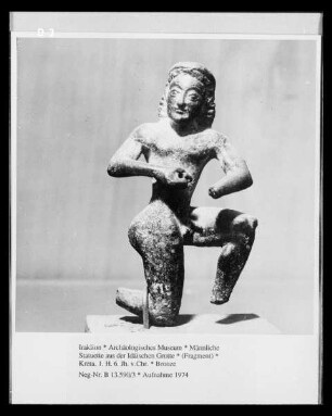 Männliche Statuette aus der Idäischen Grotte