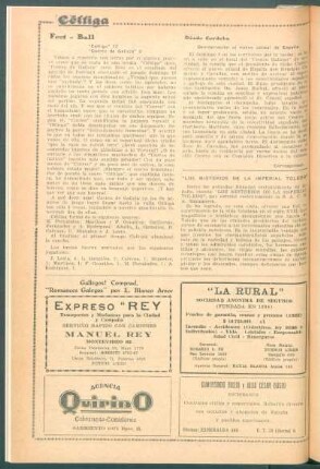 Foot-Ball : "Céltiga" 12 [:] "Correo de Galicia" 0
