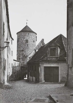 Bautzen, An der Nikolaipforte, Stadtseite