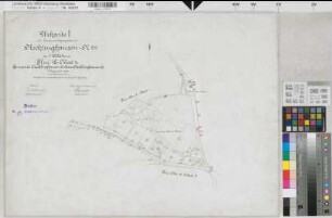 Recklinghausen, Stadt und Ksp. (Recklinghausen), Zusammenlegung Recklinghausen, Urkarte I Recklinghausen Stadt Flur 18,4
