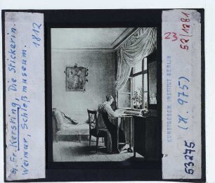 Kersting, Die Stickerin (Serie) (Weimar SM G 50 c)