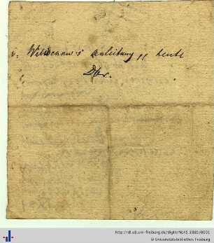 Nachlass L. Oken (NL 45/E885)