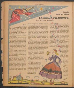 La bruja pildorita : Cuento para los niños