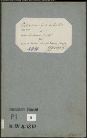 Zivilstandsregister der katholischen Gemeinde Büren, Kreis Büren (GAHT 1810) (Gemeinde: Katholische Gemeinde Büren)