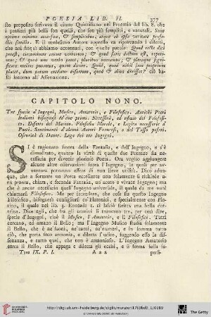 Capitolo nono