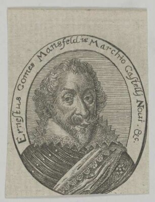 Bildnis des Ernestus Comes Mansfeldiae