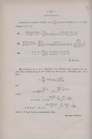 Questioni 57, 58, 59, 60.