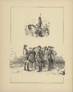 [Zietenhusar] ; [Des Königs Ansprache bei Leuthen. 3 Dezember 1757]